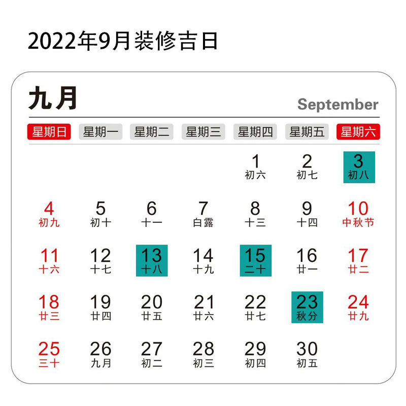 2022年裝修開工吉日 2022年裝修開工吉日