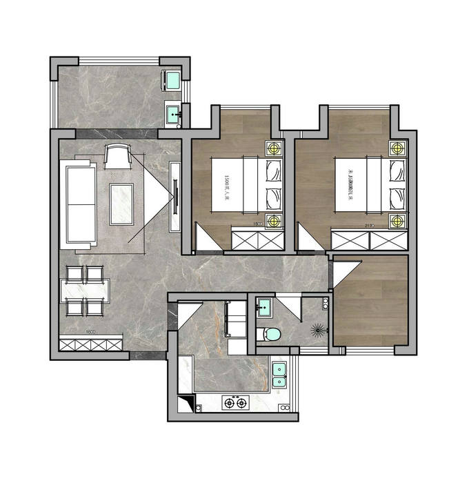 聯(lián)投花山郡現(xiàn)代簡約風格裝修效果圖 聯(lián)投花山郡現(xiàn)代簡約風格裝修效果圖