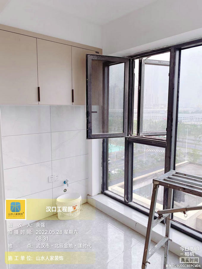 北辰金地漾時代8棟油漆修補(bǔ)主材安裝