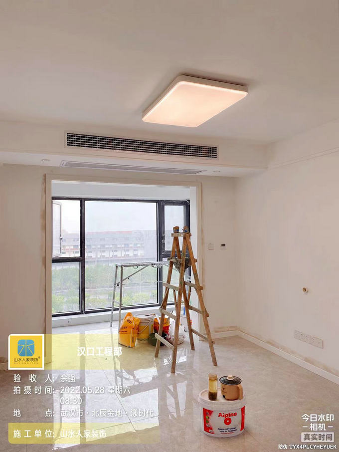 北辰金地漾時代8棟油漆修補(bǔ)主材安裝