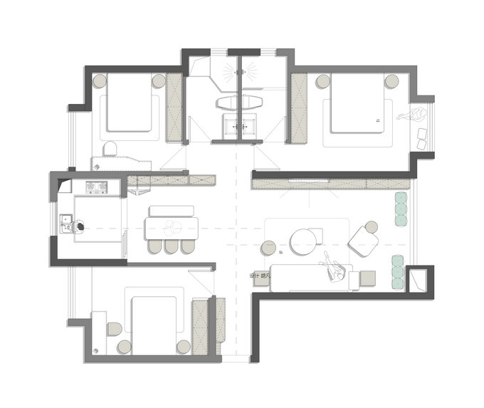 新華尚水灣現(xiàn)代極簡風(fēng)格裝修效果圖 新華尚水灣現(xiàn)代極簡風(fēng)格裝修效果圖