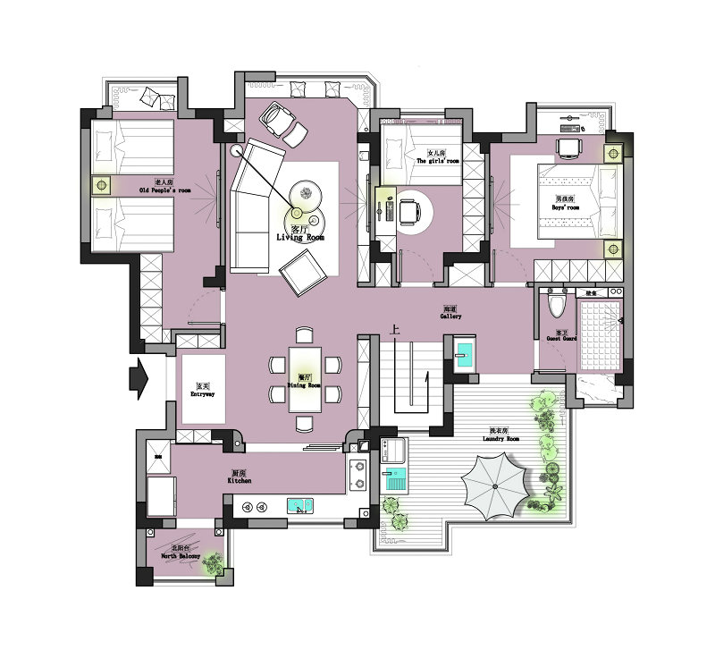 愛家名校華城現(xiàn)代風(fēng)格復(fù)式樓裝修效果圖 愛家名校華城現(xiàn)代風(fēng)格復(fù)式樓裝修效果圖