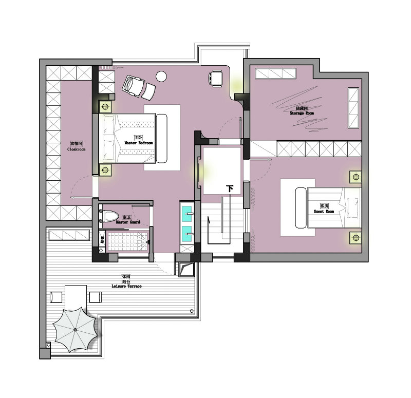 愛家名校華城現(xiàn)代風(fēng)格復(fù)式樓裝修效果圖 愛家名校華城現(xiàn)代風(fēng)格復(fù)式樓裝修效果圖