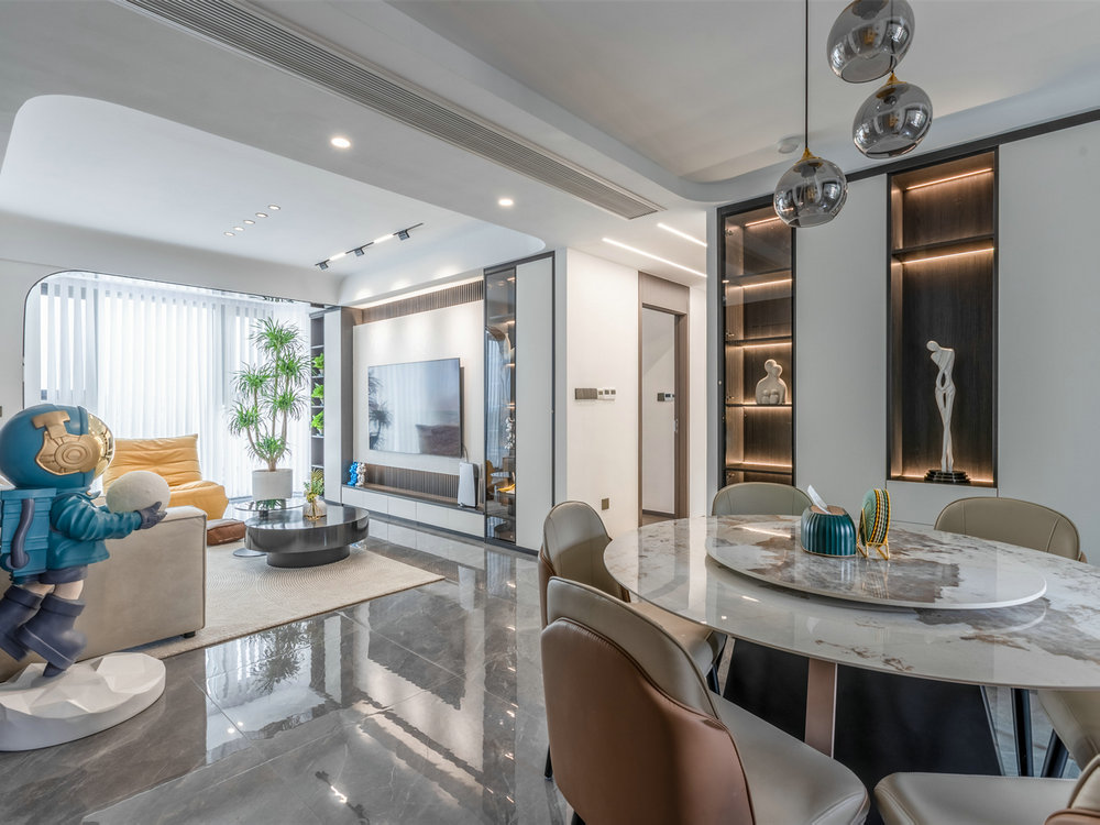 愛家名校華城現(xiàn)代風(fēng)格復(fù)式樓裝修效果圖 愛家名校華城現(xiàn)代風(fēng)格復(fù)式樓裝修效果圖