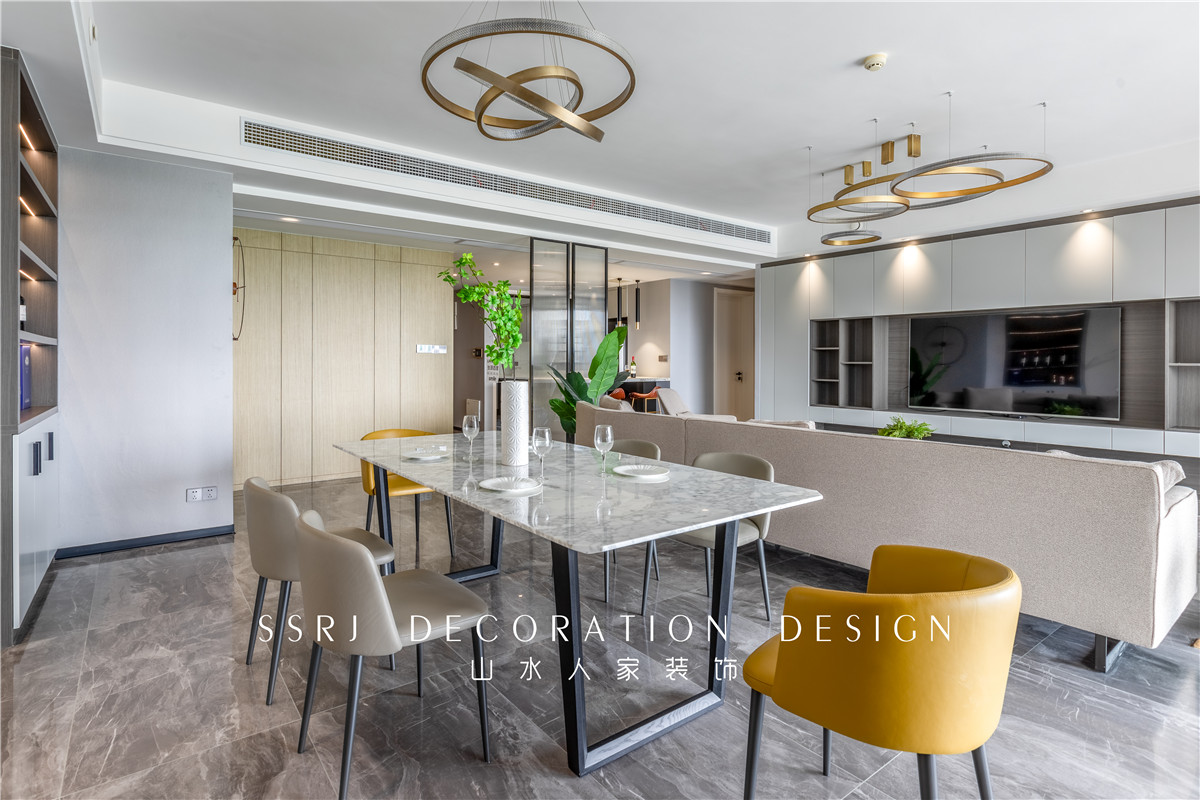 月湖琴聲286平現(xiàn)代風格裝修效果圖 月湖琴聲286平現(xiàn)代風格裝修效果圖