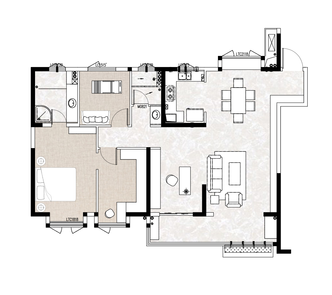 長(zhǎng)存花園150平輕奢風(fēng)格裝修效果圖 長(zhǎng)存花園150平輕奢風(fēng)格裝修效果圖