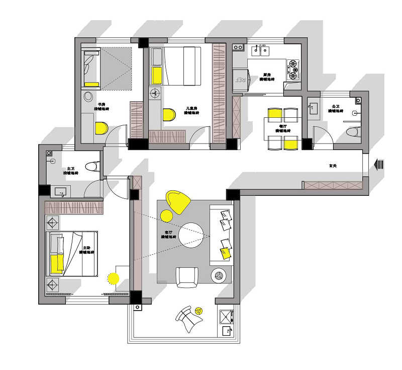 博雅豪庭現(xiàn)代風格裝修效果圖 博雅豪庭現(xiàn)代風格裝修效果圖