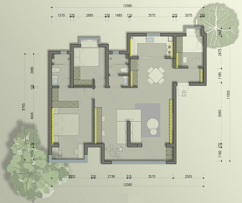 東原印未來現(xiàn)代風(fēng)格裝修效果圖 東原印未來現(xiàn)代風(fēng)格裝修效果圖