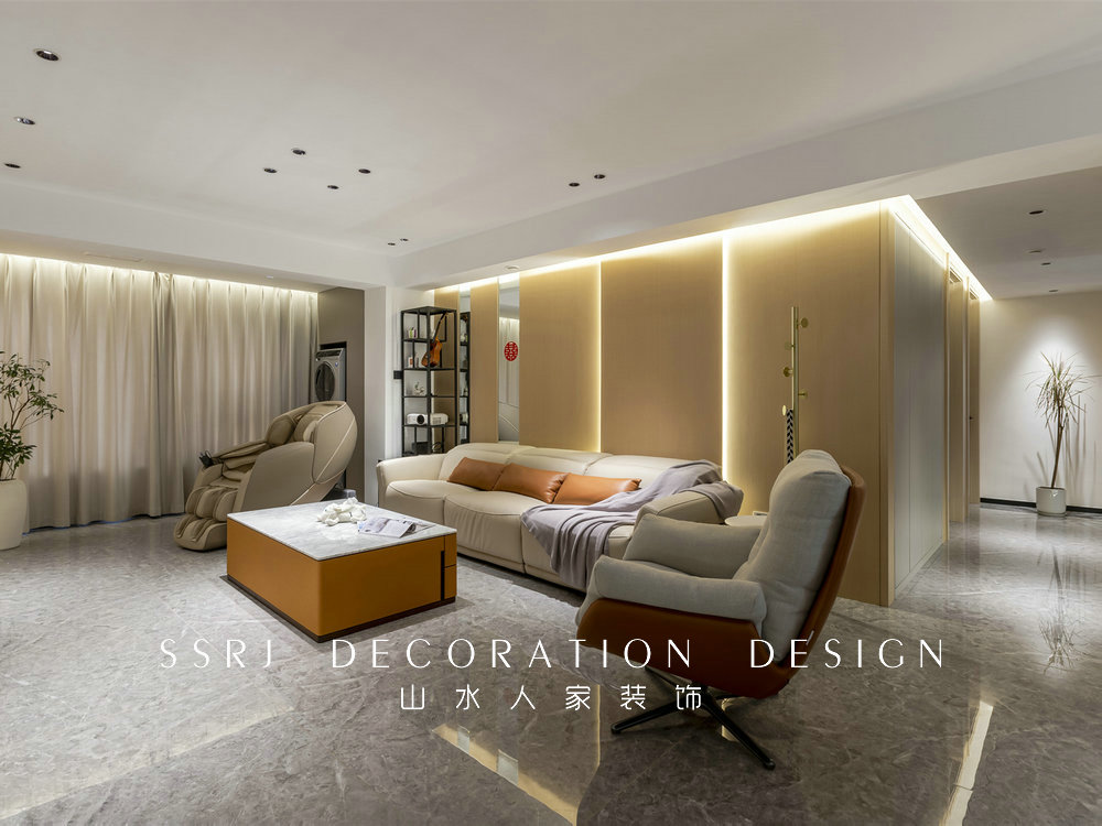 正榮紫闕臺現(xiàn)代簡約風(fēng)格實景裝修效果圖