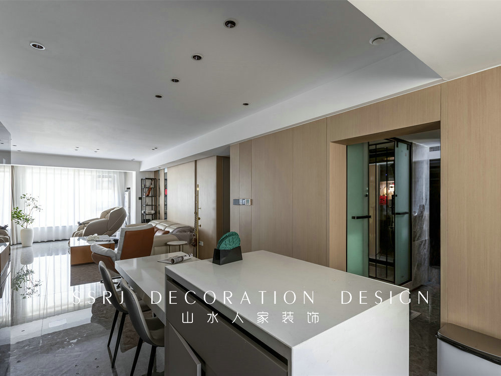 正榮紫闕臺現(xiàn)代簡約風(fēng)格實景裝修效果圖