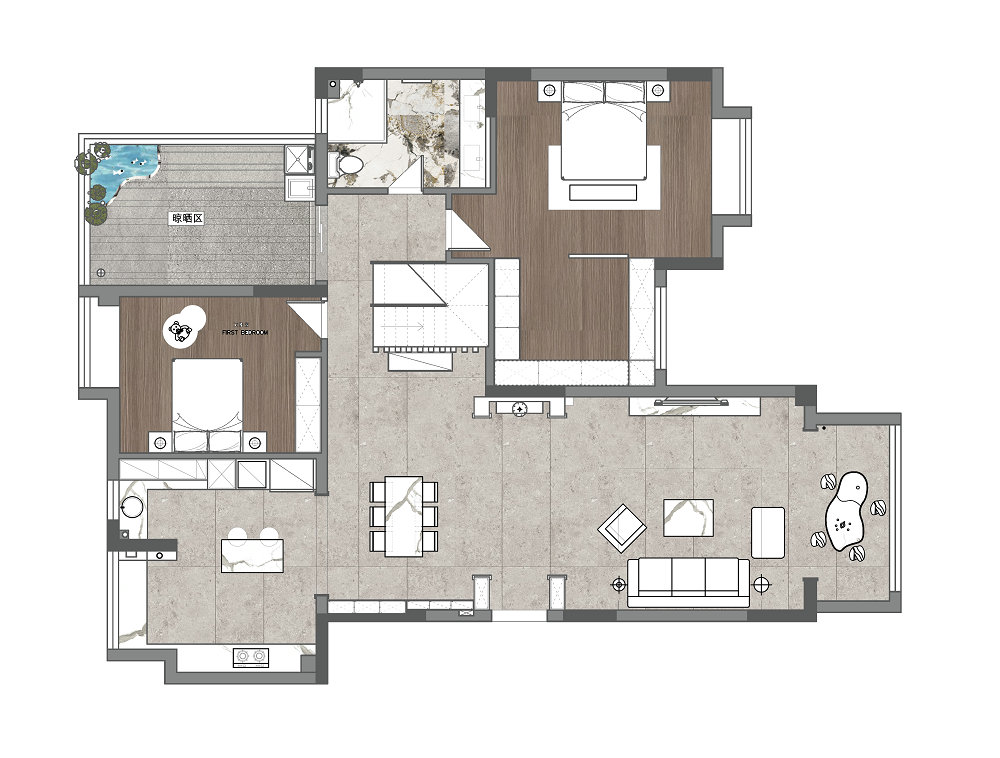 海倫小鎮(zhèn)復(fù)古美式風(fēng)格實(shí)景裝修效果圖 海倫小鎮(zhèn)復(fù)古美式風(fēng)格實(shí)景裝修效果圖