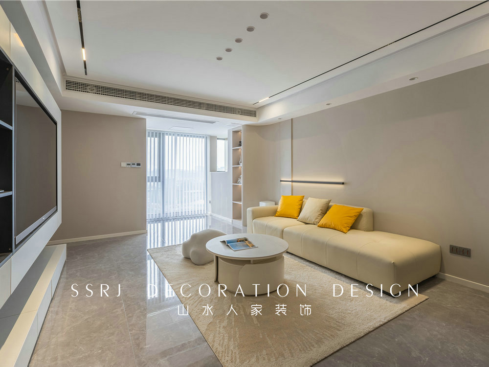 新長江廣場現(xiàn)代風格裝修效果圖