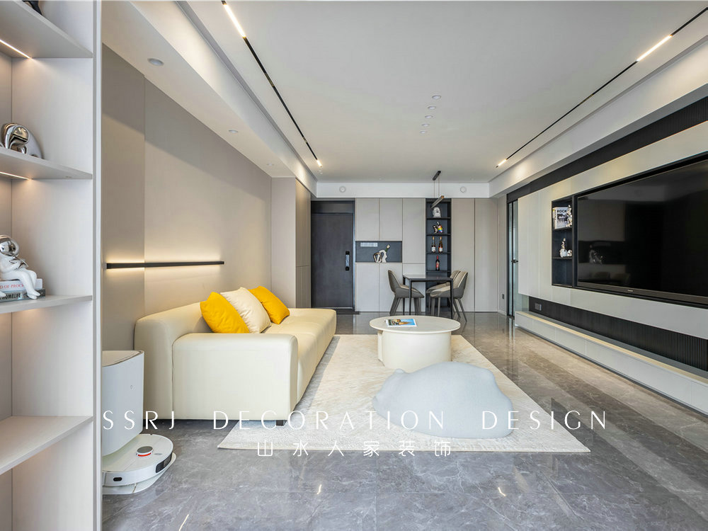 新長江廣場現(xiàn)代風格裝修效果圖