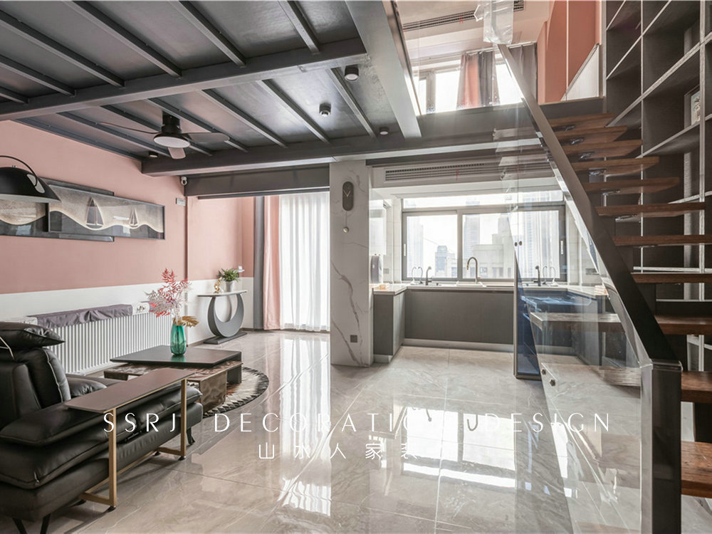 復(fù)地海上?，F(xiàn)代風(fēng)格loft裝修效果圖