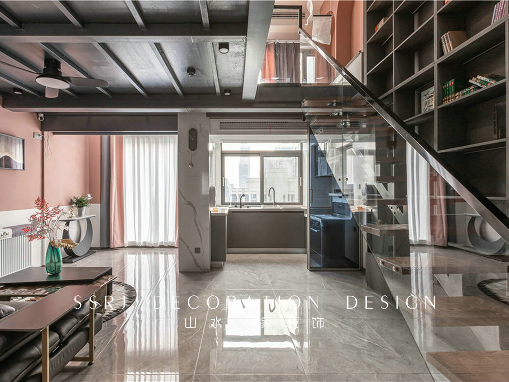 復(fù)地海上?，F(xiàn)代風(fēng)格loft裝修效果圖