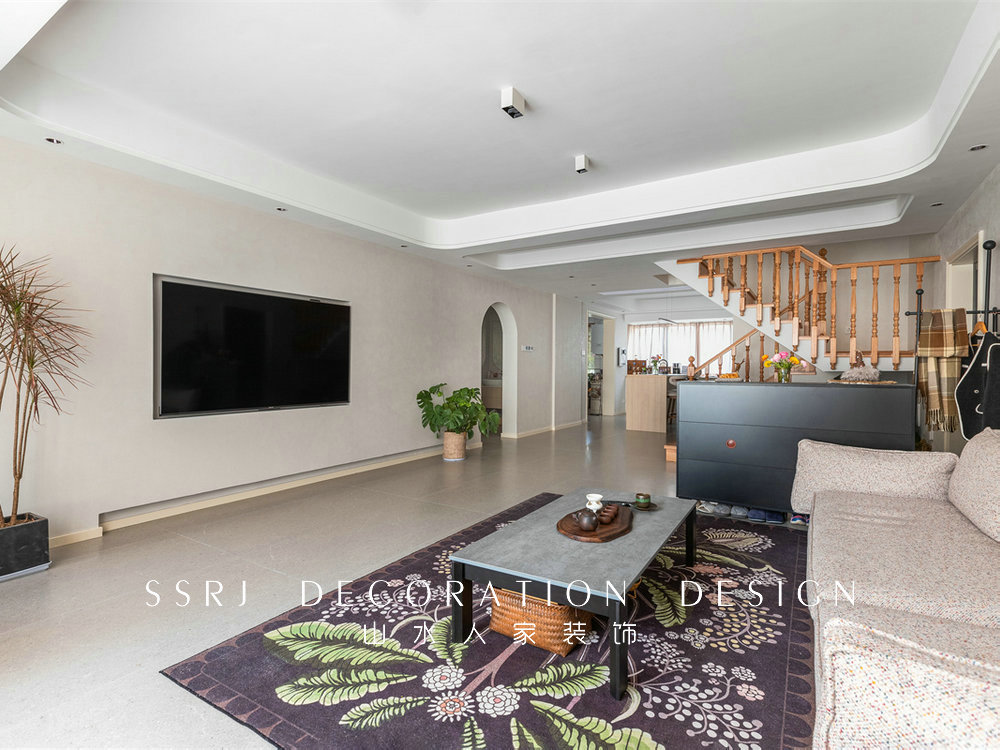 鏡湖園260平森系原木風(fēng)裝修效果圖 鏡湖園260平森系原木風(fēng)裝修效果圖