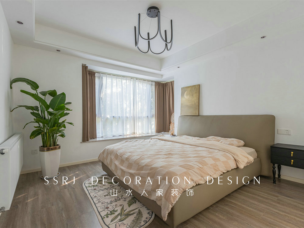 鏡湖園260平森系原木風(fēng)裝修效果圖 鏡湖園260平森系原木風(fēng)裝修效果圖