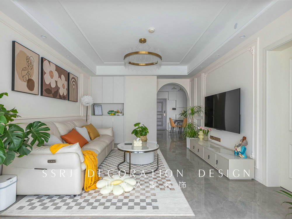 中建鉑公館102平極簡(jiǎn)法式風(fēng)格裝修效果圖 中建鉑公館102平極簡(jiǎn)法式風(fēng)格裝修效果圖