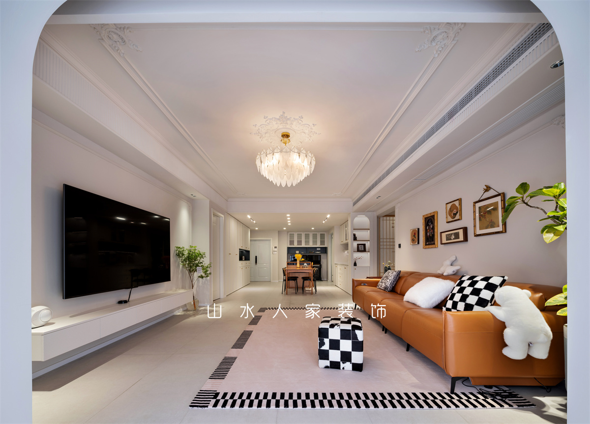 安順家園169平法式復古風格裝修效果圖 安順家園169平法式復古風格裝修效果圖