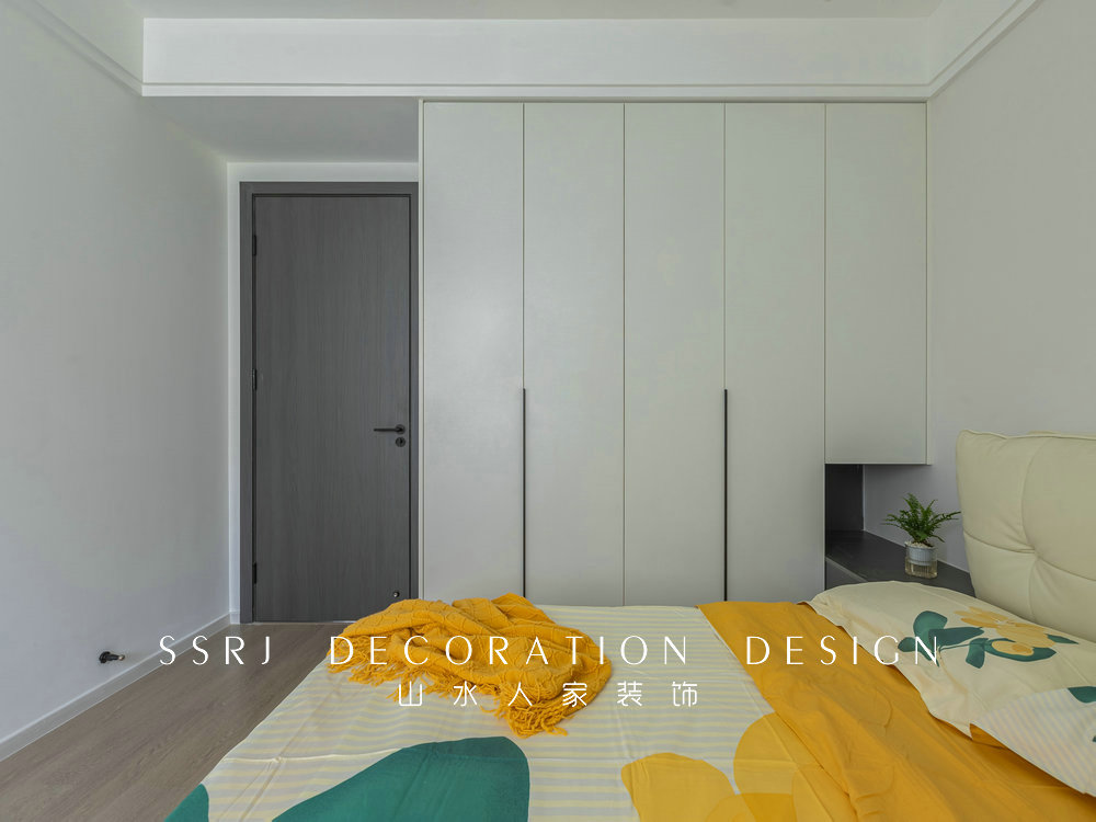 中建鉑公館126平極簡風格裝修效果圖