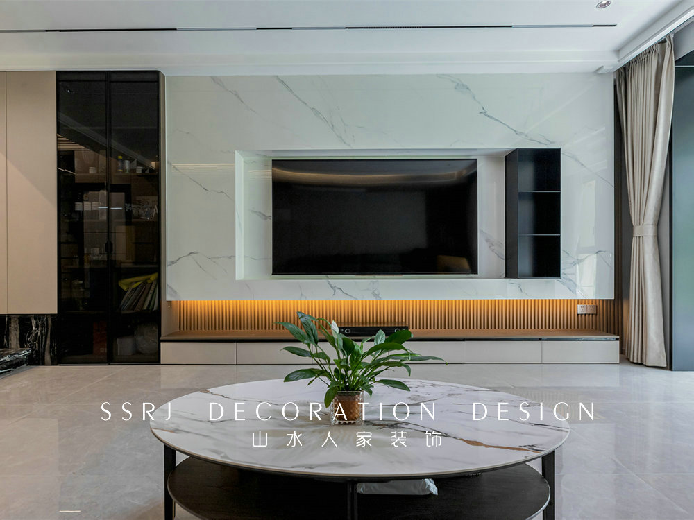 濱江苑140平現(xiàn)代風(fēng)格裝修效果圖 濱江苑140平現(xiàn)代風(fēng)格裝修效果圖