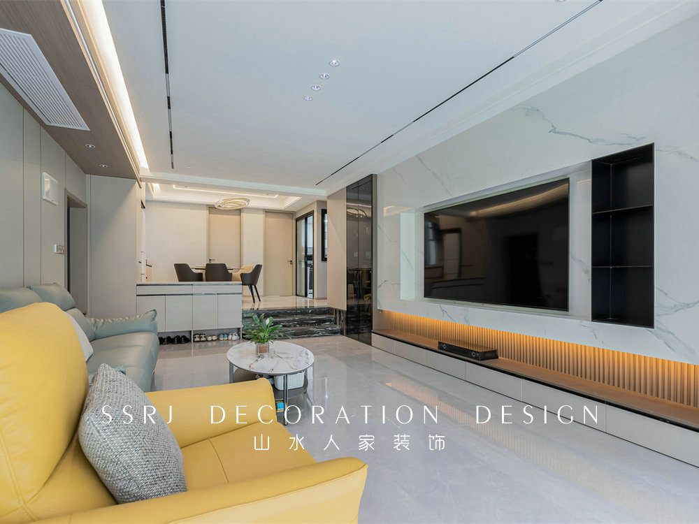 濱江苑140平現(xiàn)代風(fēng)格裝修效果圖 濱江苑140平現(xiàn)代風(fēng)格裝修效果圖