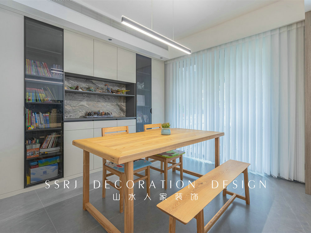 龍湖云峰原著150平現代風格裝修效果圖