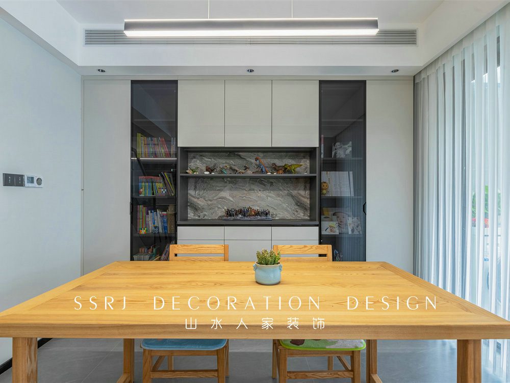 龍湖云峰原著150平現代風格裝修效果圖