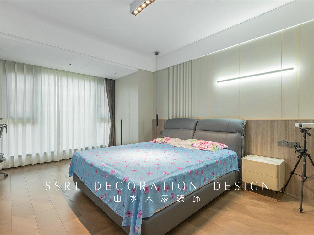 龍湖云峰原著150平現代風格裝修效果圖