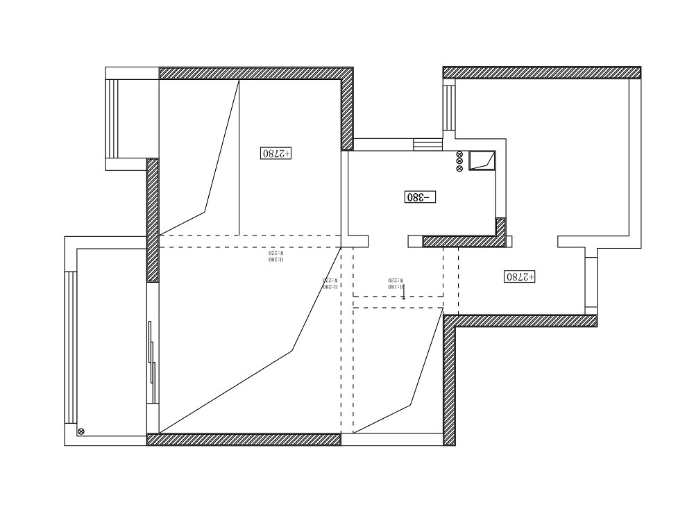 萬豪世紀(jì)天街143平現(xiàn)代法式風(fēng)格裝修效果圖