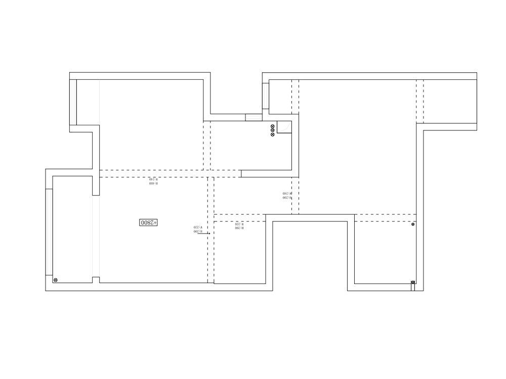 萬豪世紀(jì)天街143平現(xiàn)代法式風(fēng)格裝修效果圖