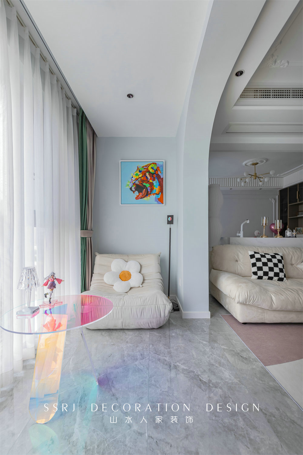 萬豪世紀(jì)天街143平現(xiàn)代法式風(fēng)格裝修效果圖