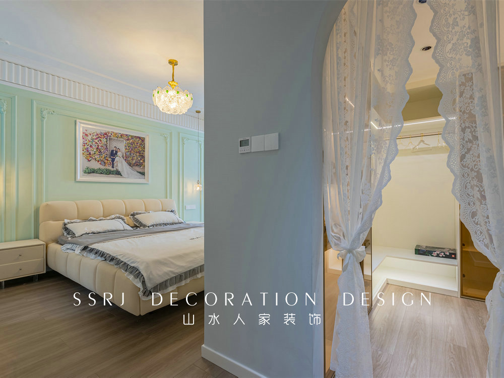 萬豪世紀(jì)天街143平現(xiàn)代法式風(fēng)格裝修效果圖