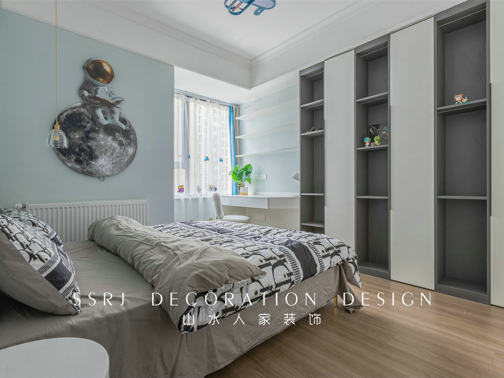 萬豪世紀(jì)天街143平現(xiàn)代法式風(fēng)格裝修效果圖