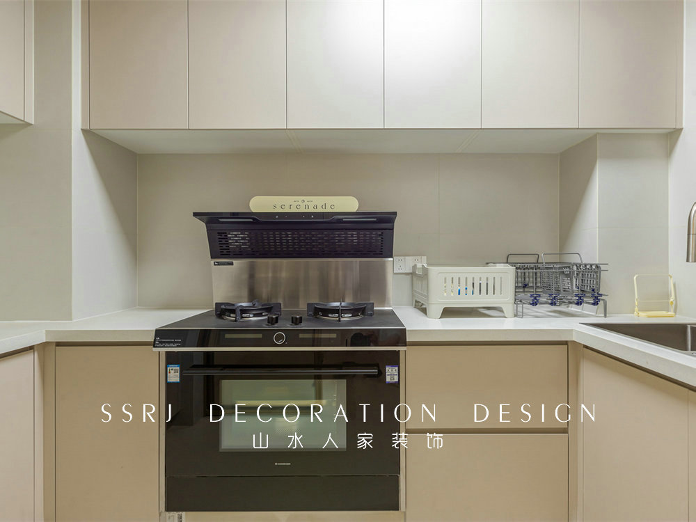 中建鉑公館106平簡(jiǎn)約奶油風(fēng)格裝修效果圖