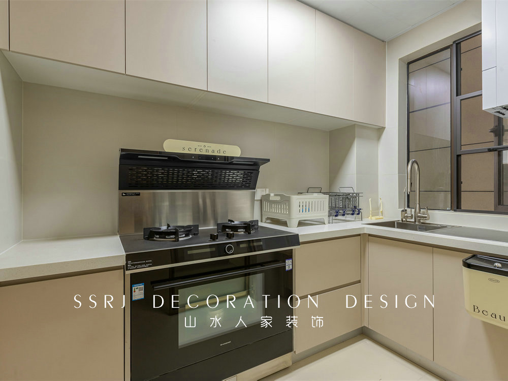 中建鉑公館106平簡(jiǎn)約奶油風(fēng)格裝修效果圖