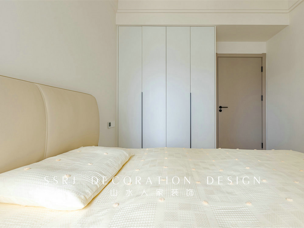 中建鉑公館106平簡(jiǎn)約奶油風(fēng)格裝修效果圖