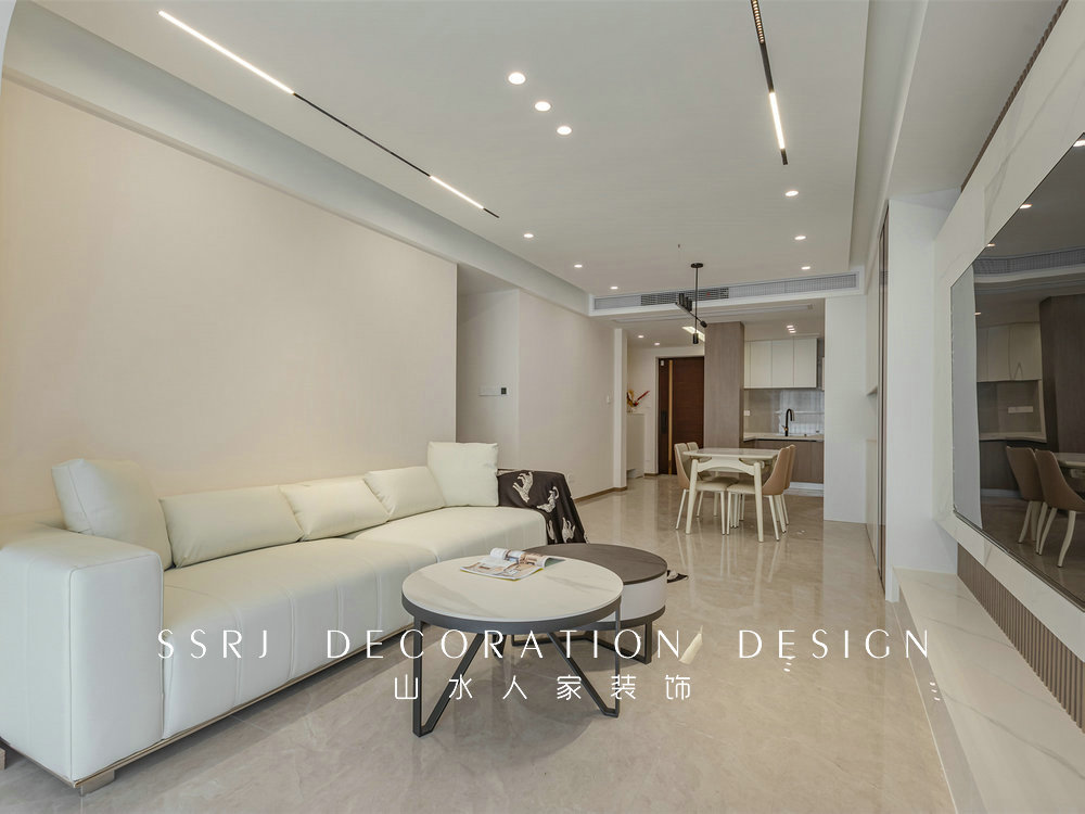 盤(pán)龍城梅苑114平現(xiàn)代風(fēng)格裝修效果圖