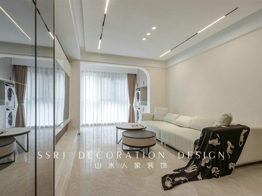 盤(pán)龍城梅苑114平現(xiàn)代風(fēng)格裝修效果圖