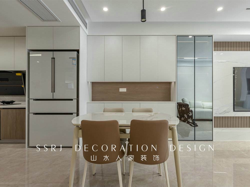 盤(pán)龍城梅苑114平現(xiàn)代風(fēng)格裝修效果圖