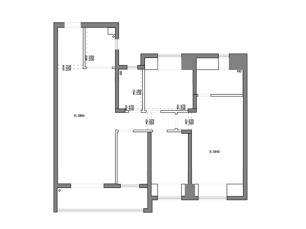 華僑城歡樂天際129平現(xiàn)代風(fēng)格裝修效果圖