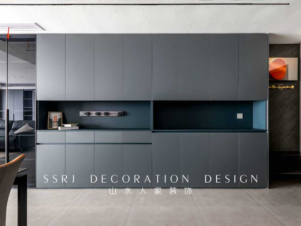 華僑城歡樂天際129平現(xiàn)代風(fēng)格裝修效果圖