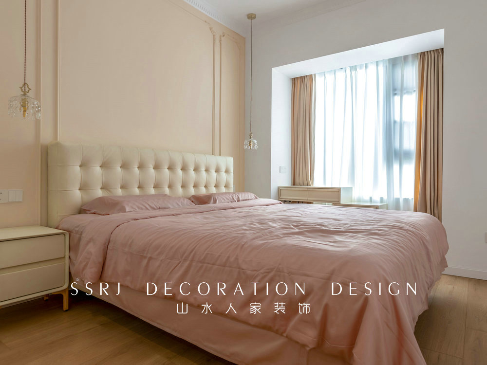 融創(chuàng)城94平法式復古風格裝修效果圖