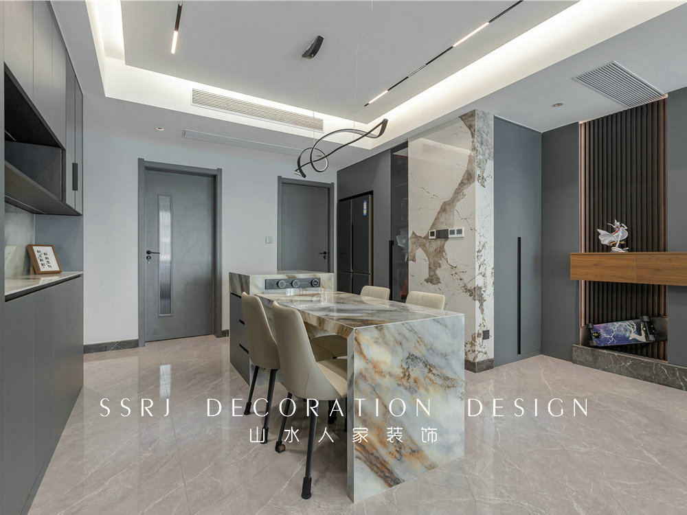 望江府115平現(xiàn)代簡(jiǎn)約風(fēng)格裝修效果圖