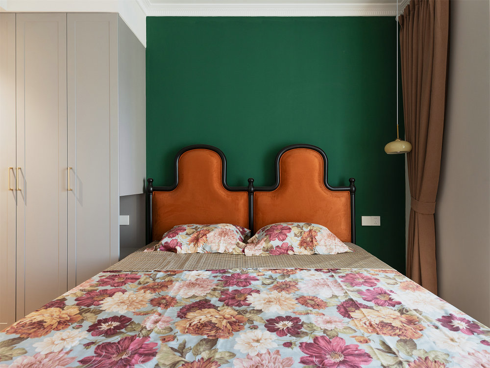 中建鉑公館106平法式復古風格裝修效果圖