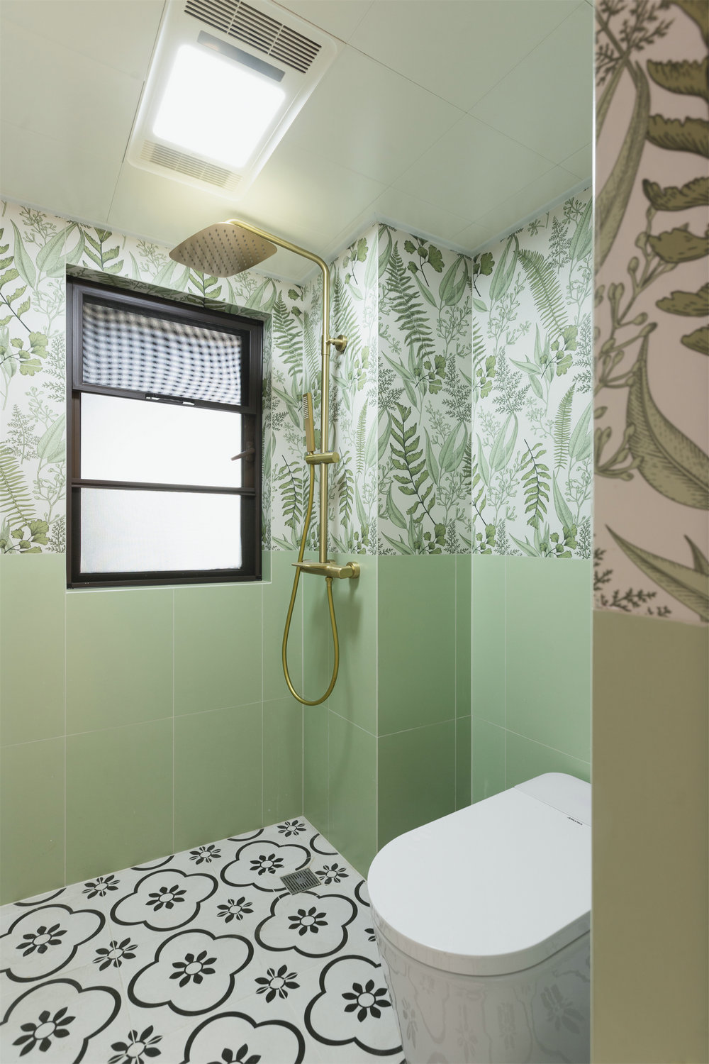 中建鉑公館106平法式復古風格裝修效果圖