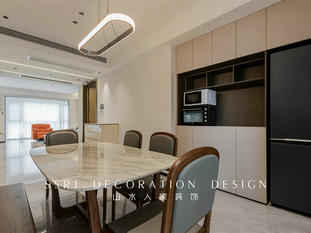 融僑濱江城天域181平現(xiàn)代風(fēng)格裝修效果圖