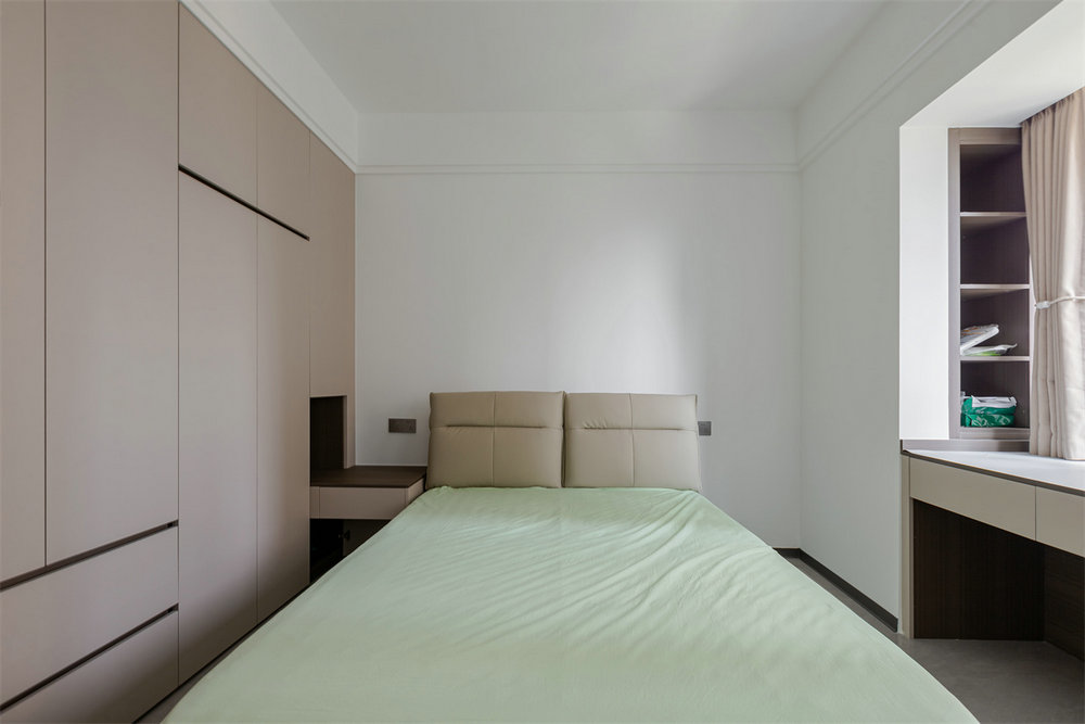 中建鉑公館122平現(xiàn)代風格裝修效果圖