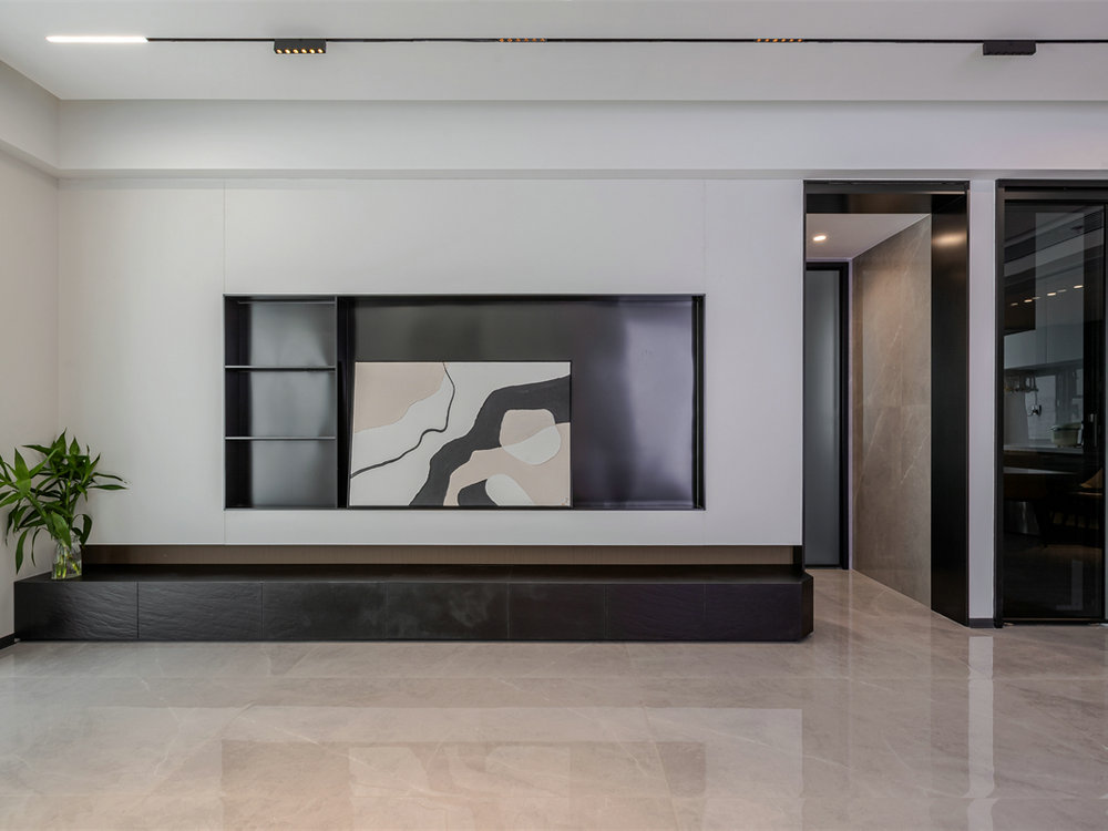 城投聯(lián)投江南岸177平現(xiàn)代風格裝修效果圖