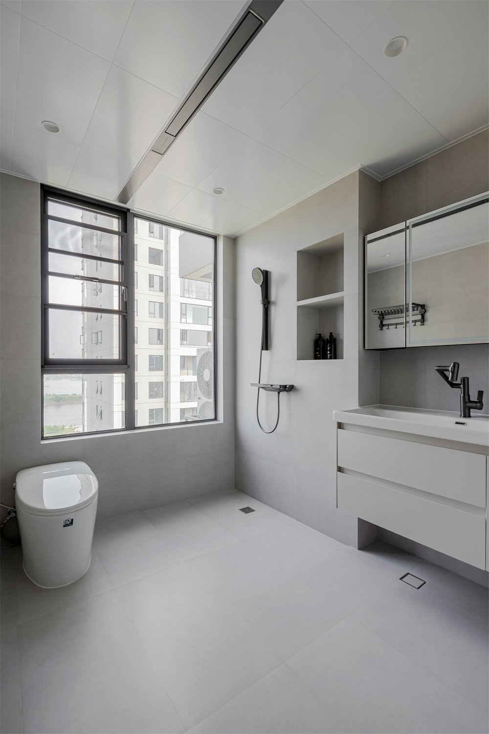 城投聯(lián)投江南岸177平現(xiàn)代風格裝修效果圖